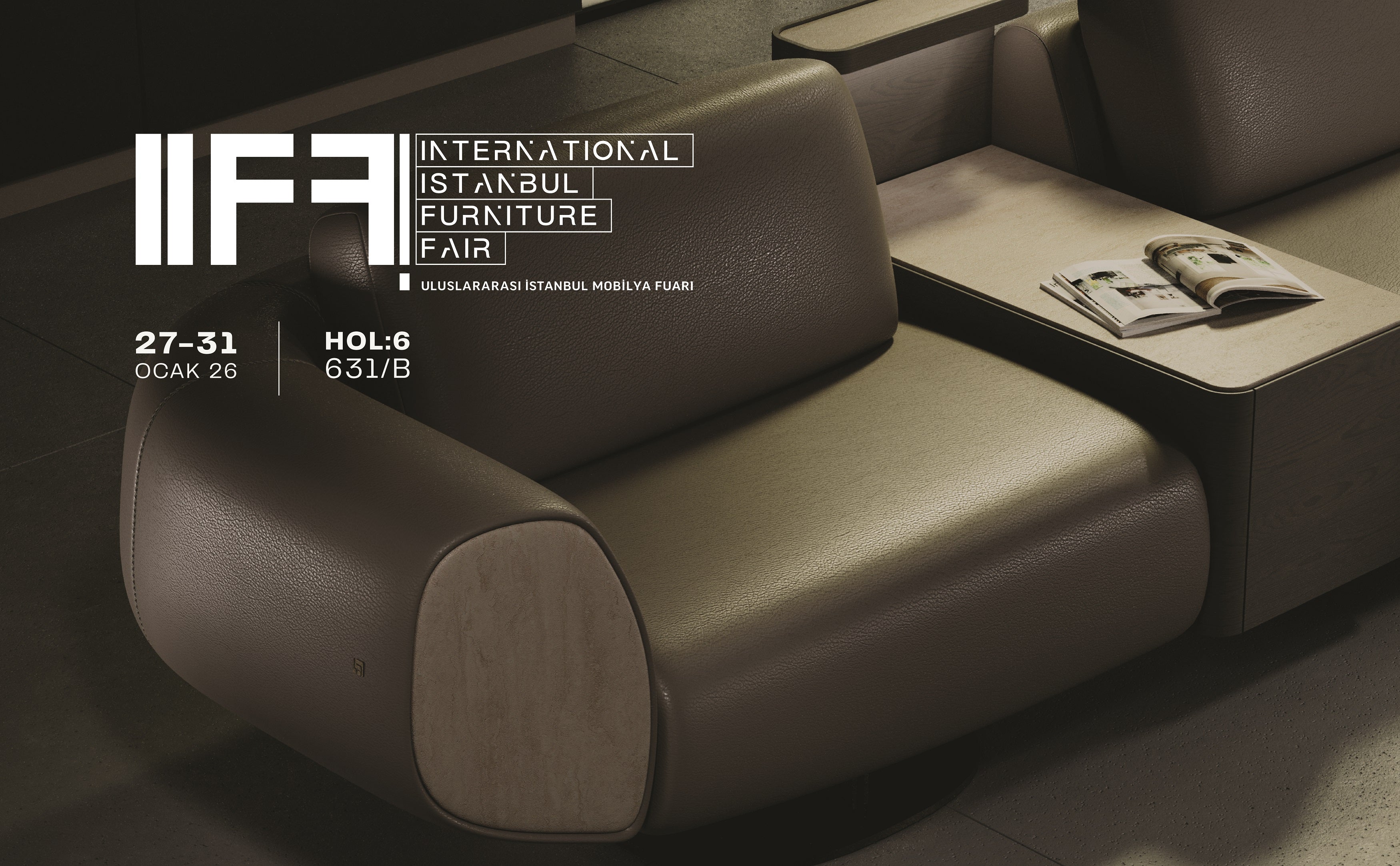 IFF 2026 istanbul Mobilya Fuarına katılıyoruz