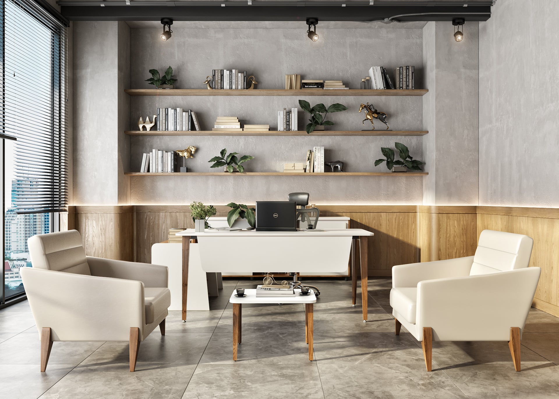 Woody Yönetici Ofis Mobilya Takımı