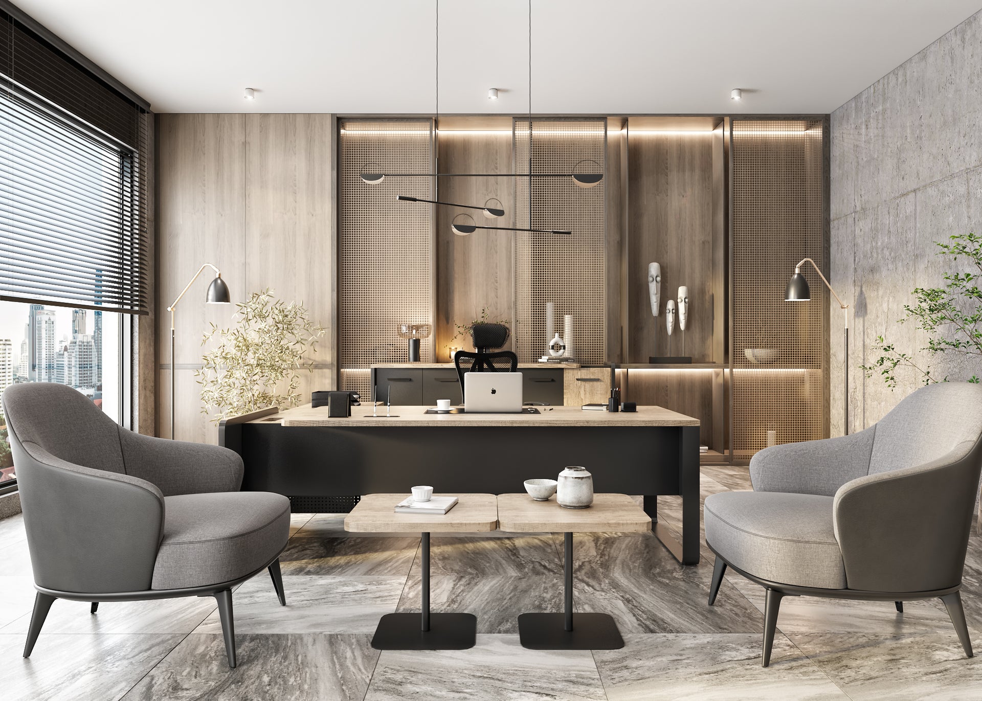 Curve Yönetici Ofis Mobilya Takımı