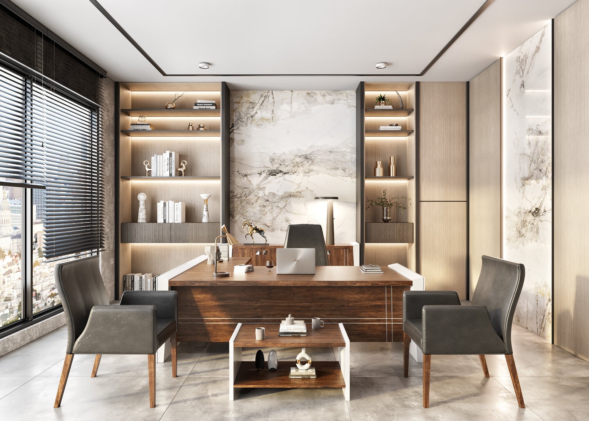 Line Yönetici Ofis Mobilya Takımı