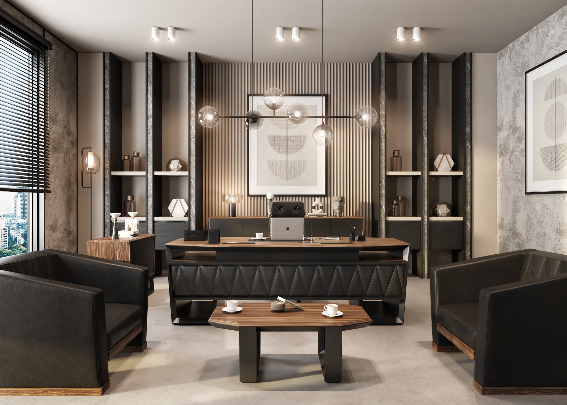 Toronto Yönetici Ofis Mobilya Takımı