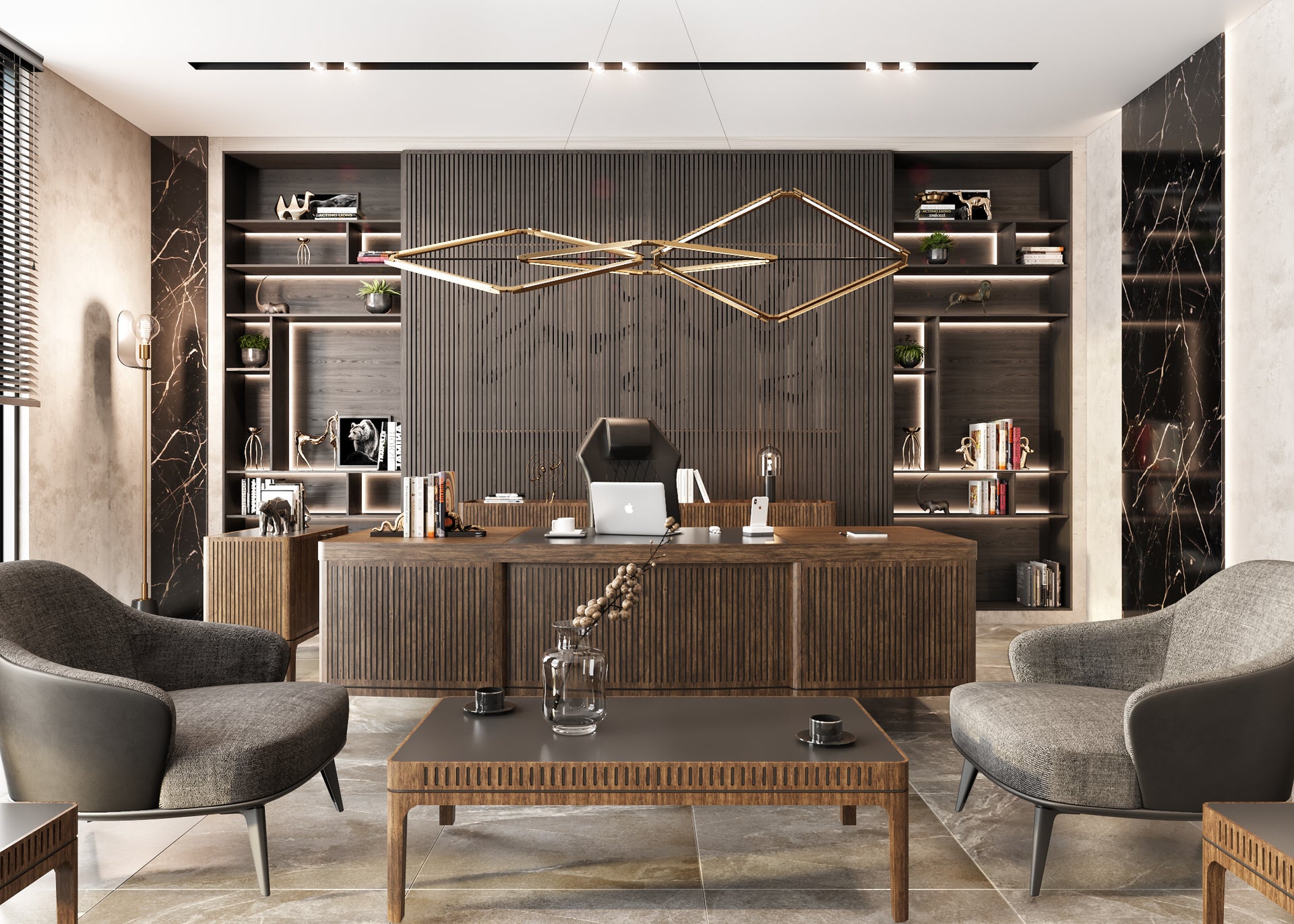 Montana Yönetici Ofis Mobilya Takımı