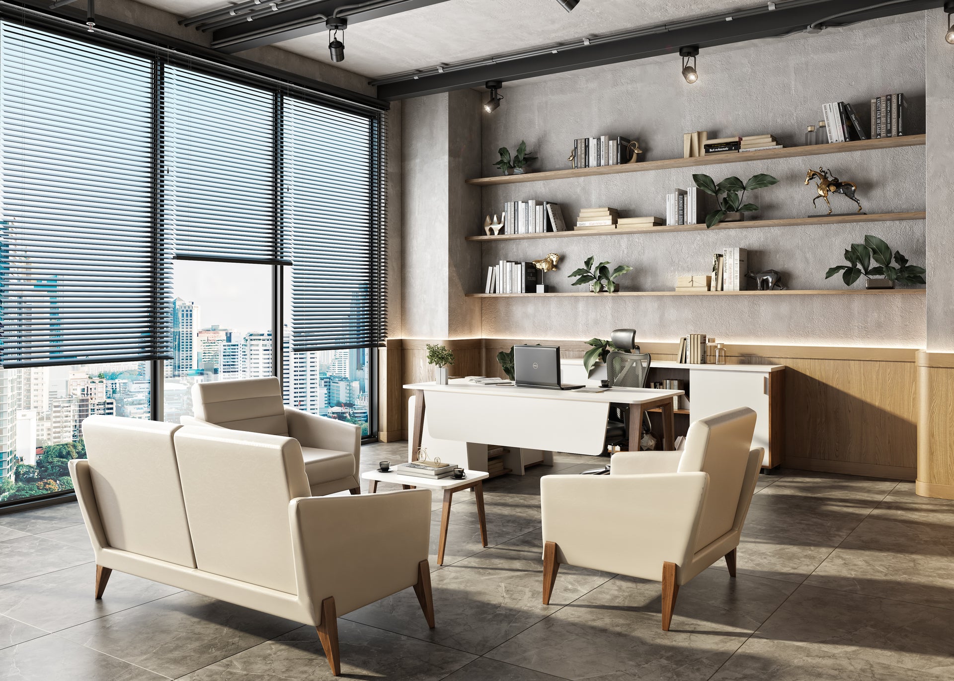 Woody Yönetici Ofis Mobilya Takımı