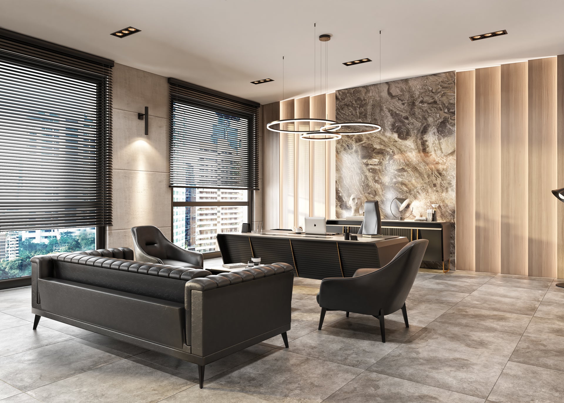 Aston Yönetici Ofis Mobilya Takımı