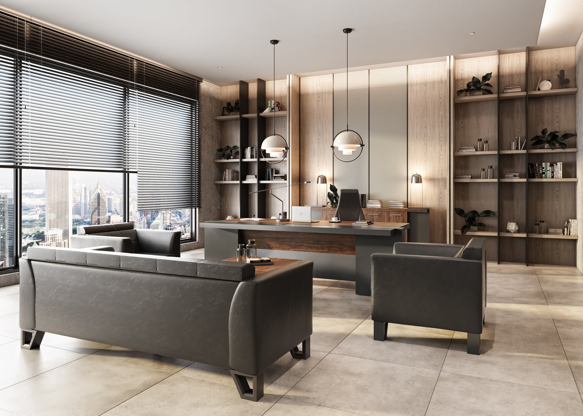 Box Yönetici Ofis Mobilya Takımı