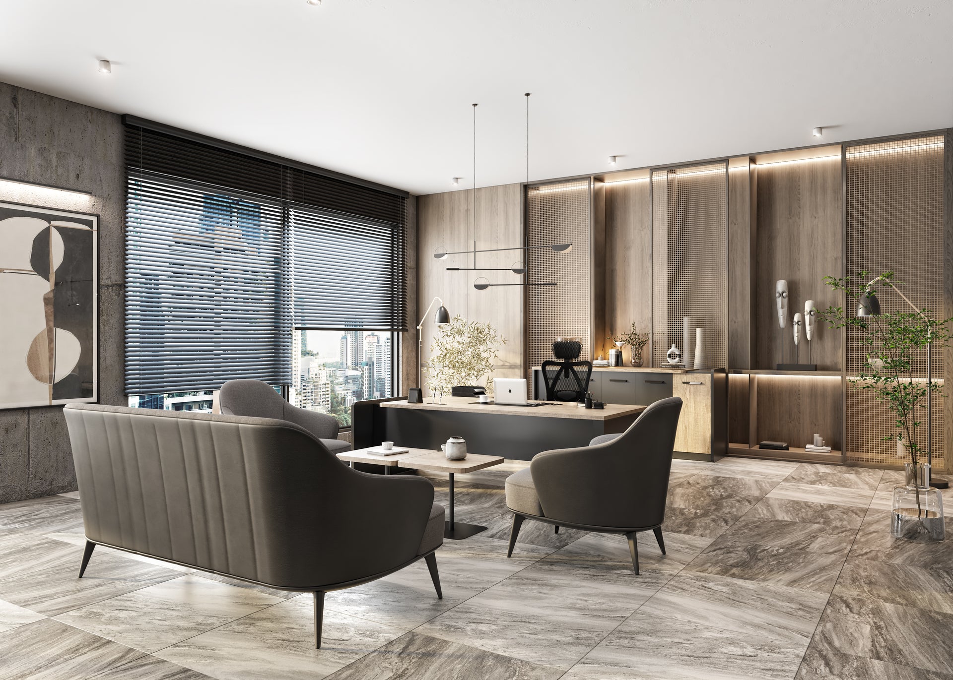 Curve Yönetici Ofis Mobilya Takımı