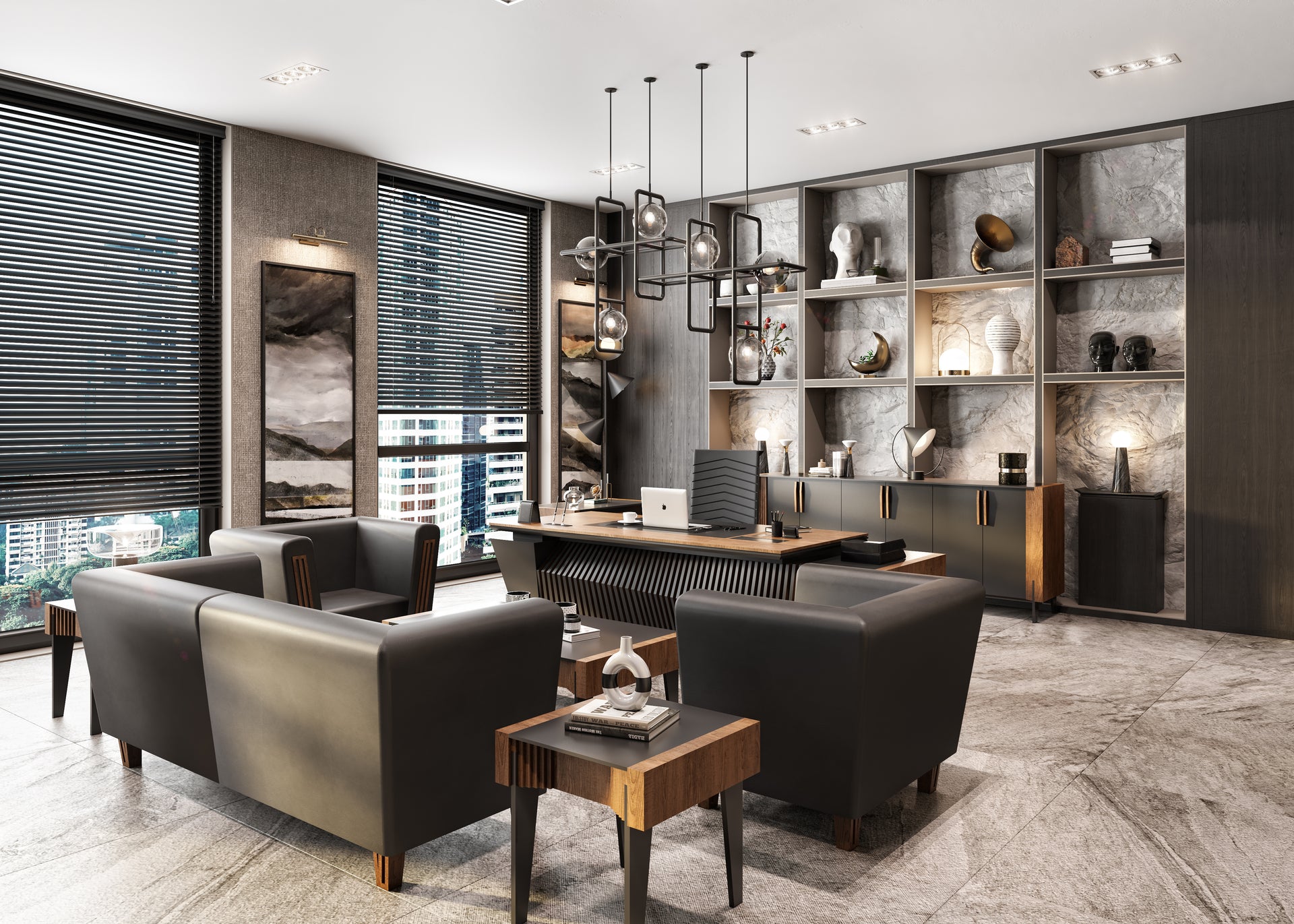 Megan Yönetici Ofis Mobilya Takımı