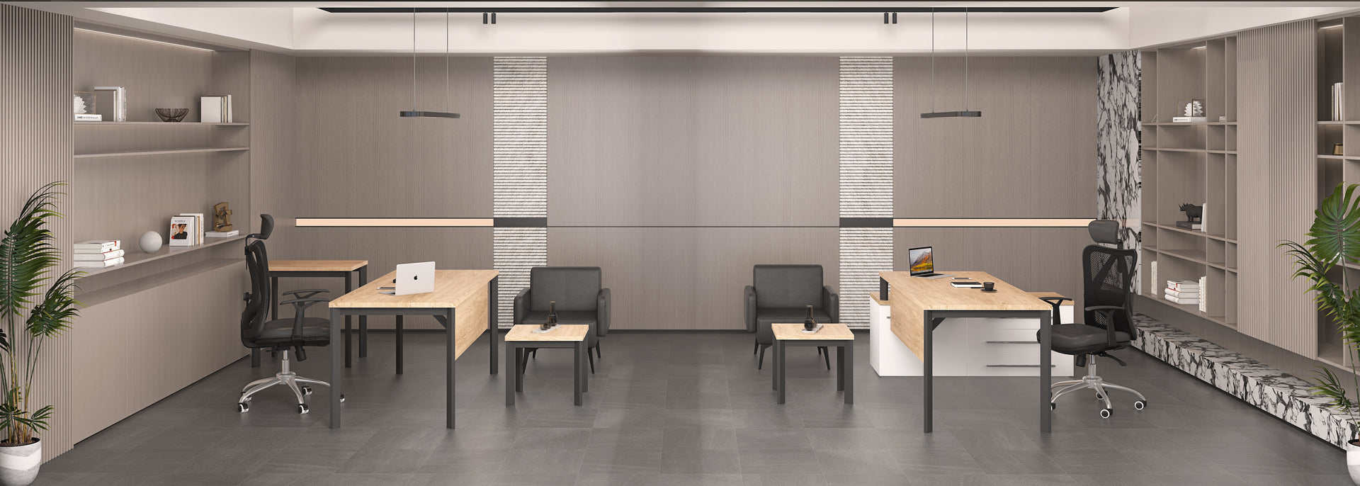 Pyramid Yönetici Ofis Mobilya Takımı