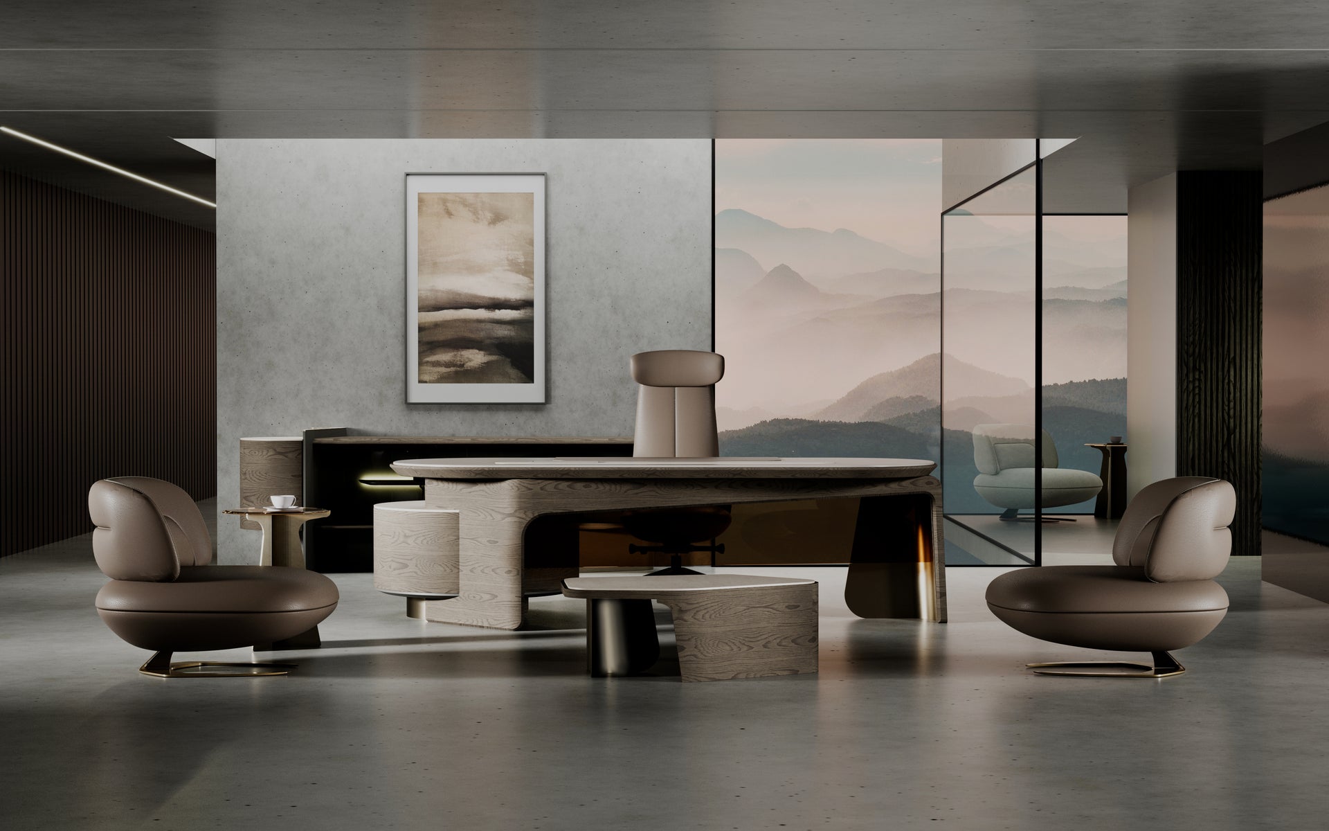 Grad Yönetici Ofis Mobilya Takımı