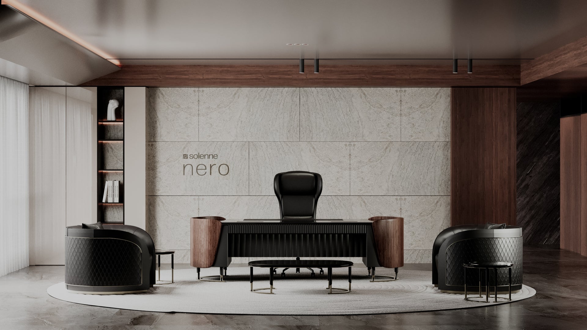 Nero Yönetici Ofis Mobilya Takımı