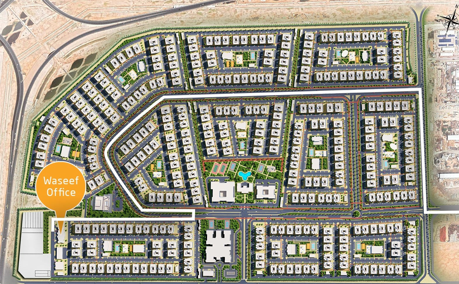 Waseef Madinatna Al Wakra - Katar